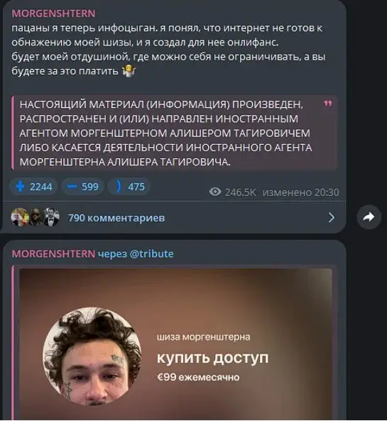 Обзор канала Шиза Моргенштерна Обзор канала Шиза Моргенштерна