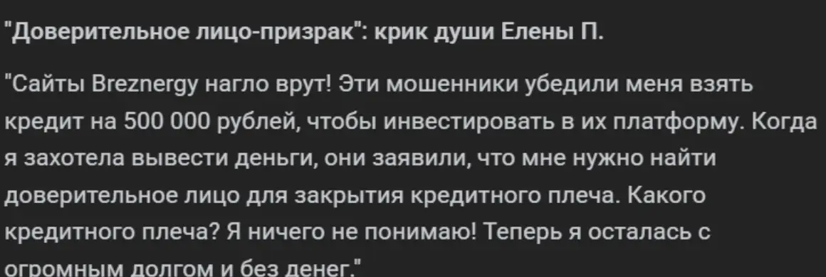 Breznergy отзывы