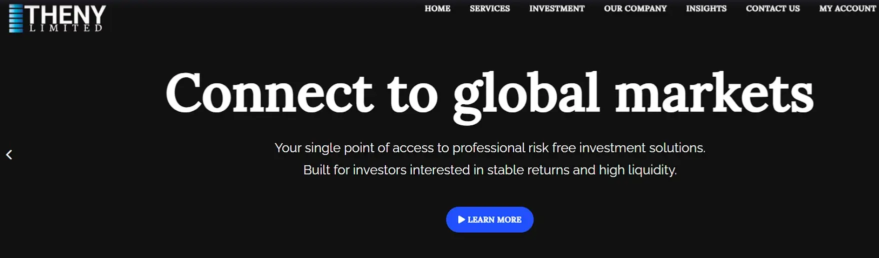 Обзор финансовой пирамиды Theny Limided