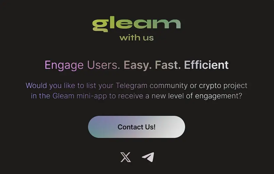 Как вывести GLEAM токены