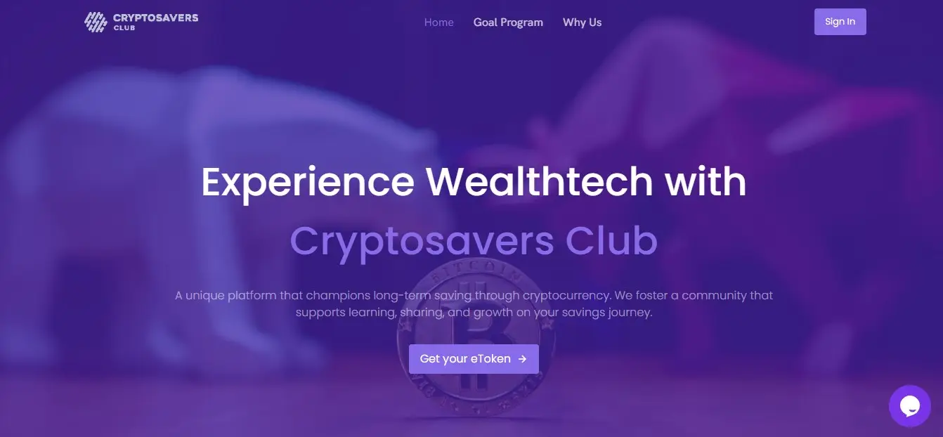 Основная информация о проекте Cryptosavers Club