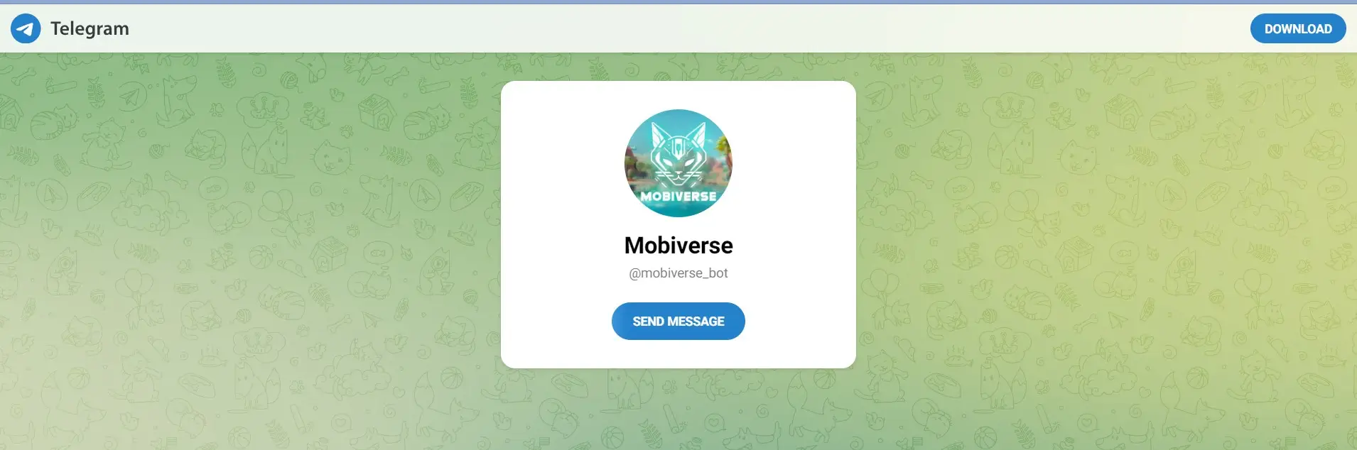 Mobiverse в Telegram что это Mobiverse в Telegram что это