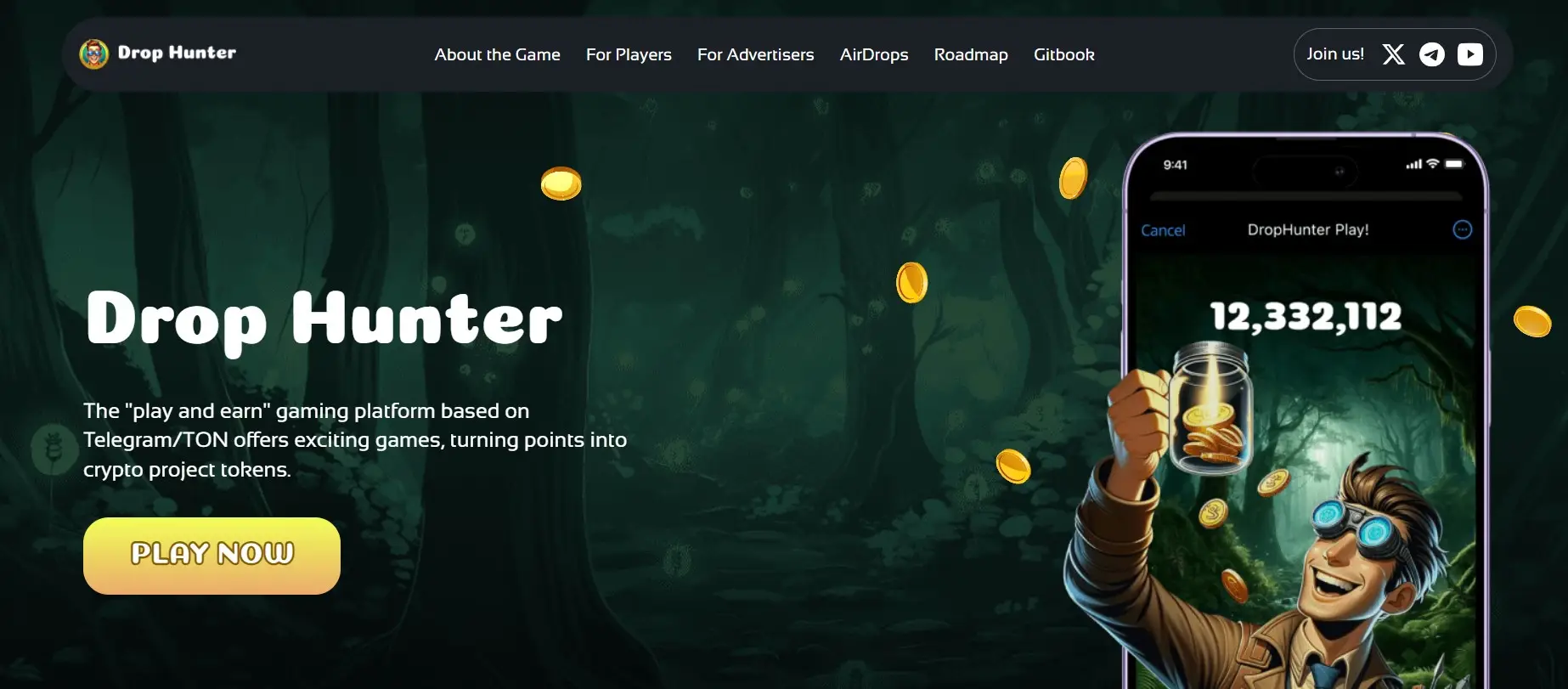 Обзор криптоигры Drop Hunter