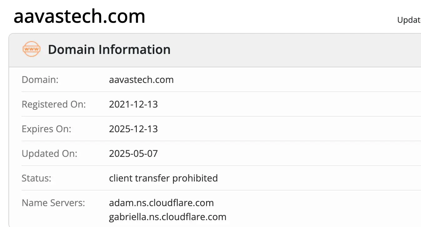 домен Aavastech Aavastech домен