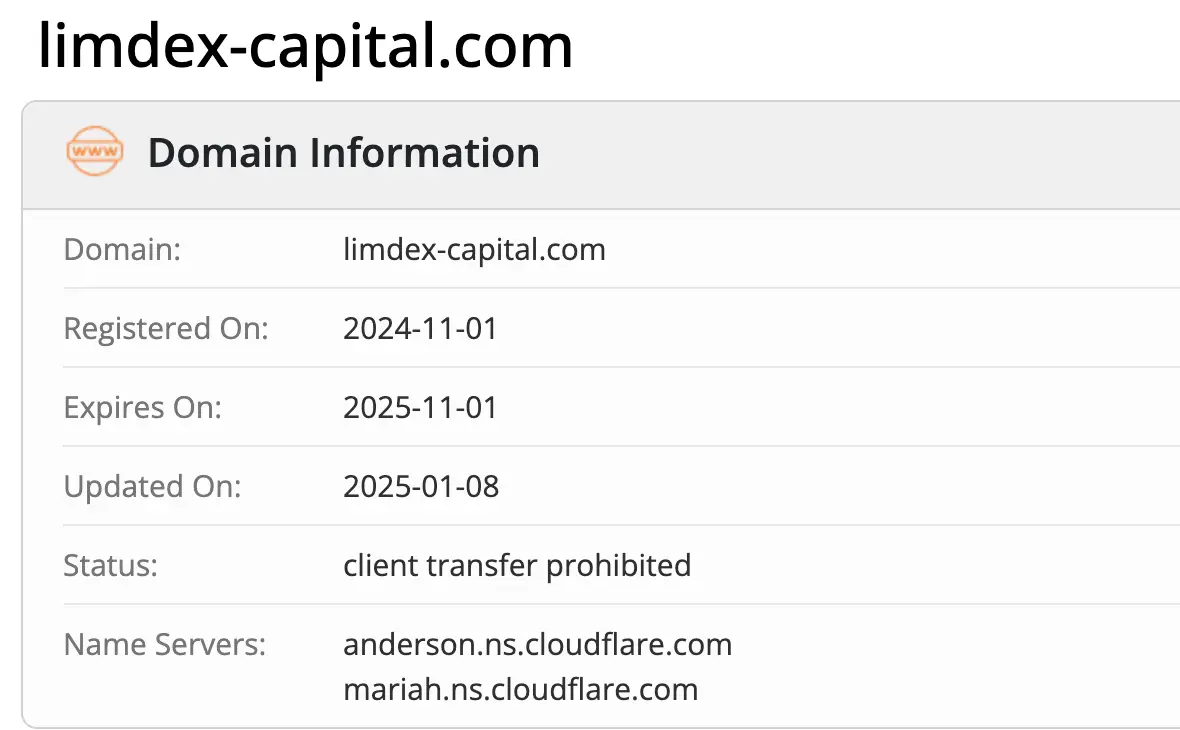 домен Limdex Capital Limdex Capital домен