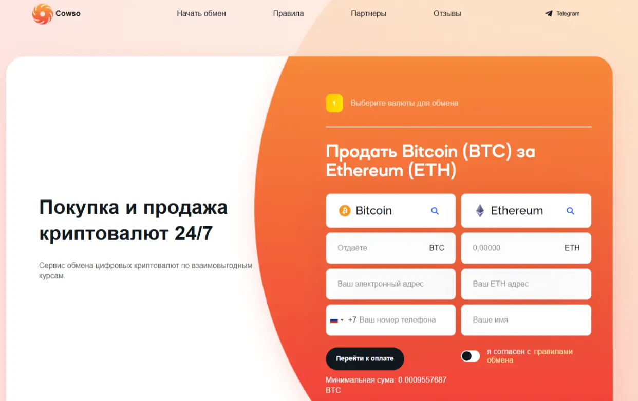 Cowso обзор