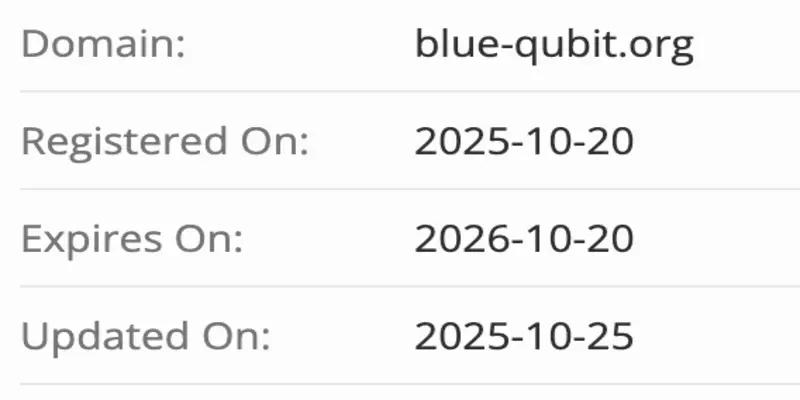 домен Bluequbit Trading