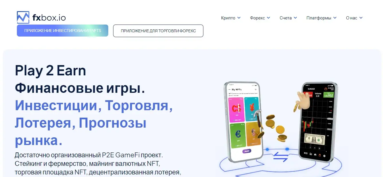 Основная информация FXBOX