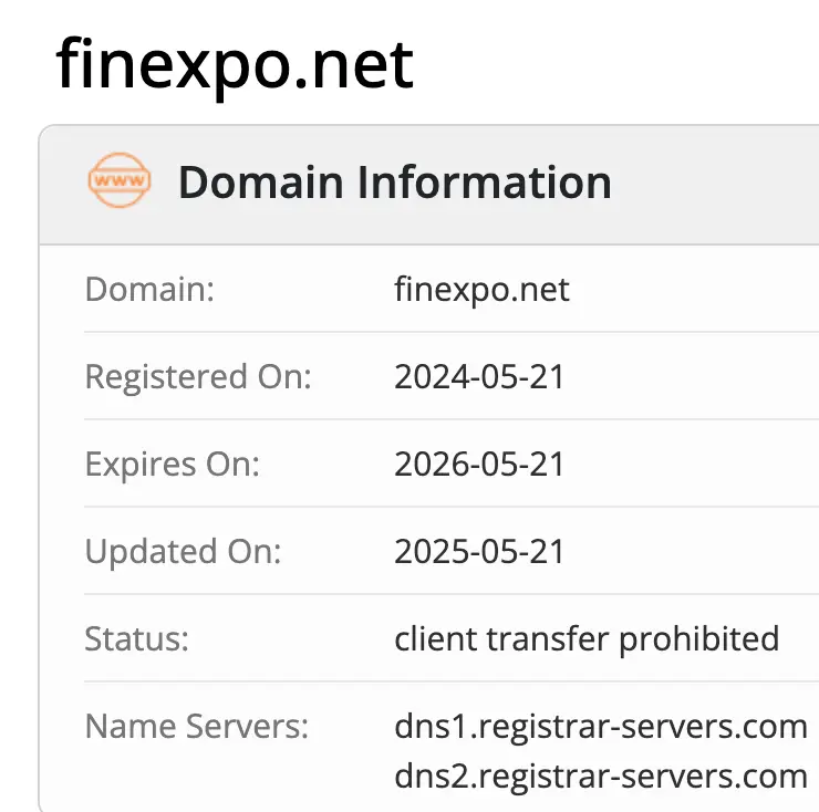 FinExpo домен