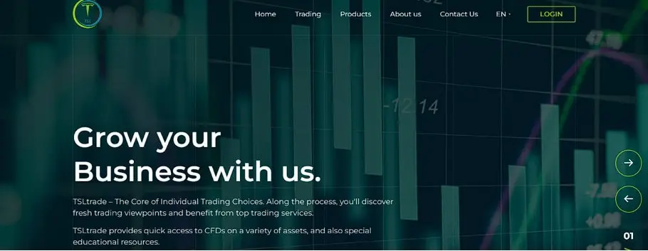 Основная информация о TSLTrade